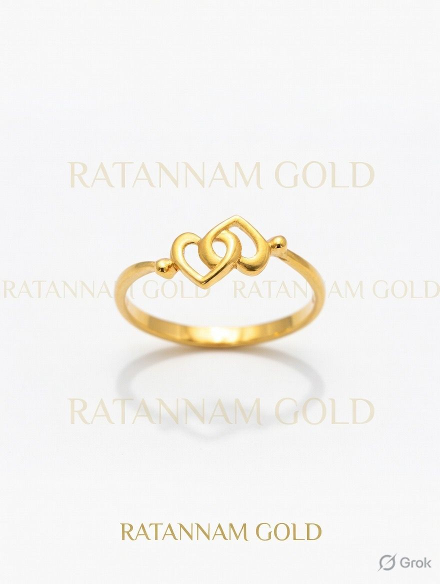 Eternal Union Interlocking Heart Ring